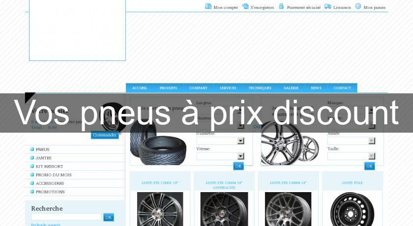 Vos pneus à prix discount Vos pneus à prix discount