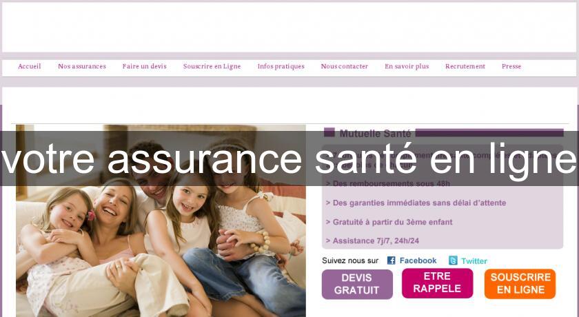 votre assurance santé en ligne