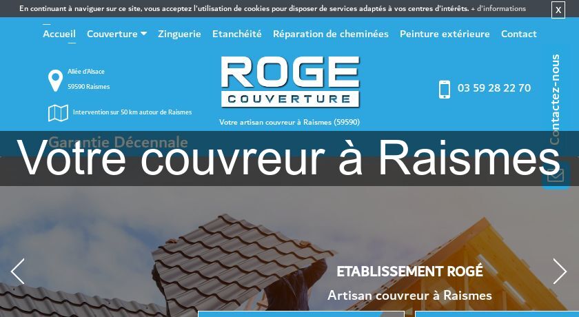 Votre couvreur à Raismes Votre couvreur à Raismes