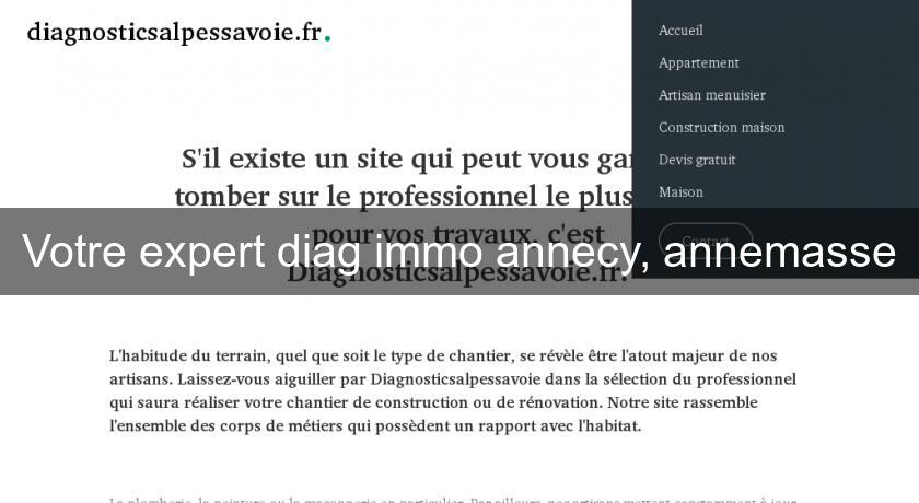 Votre expert diag immo annecy, annemasse