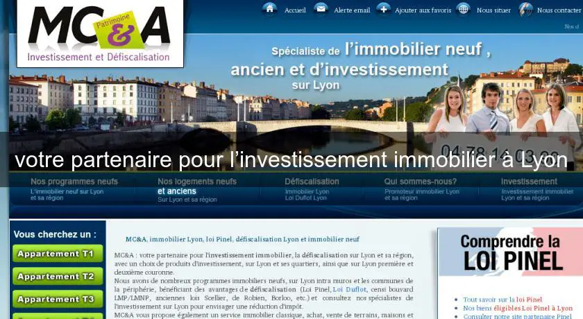 votre partenaire pour l’investissement immobilier à Lyon