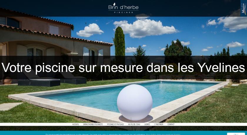 Votre piscine sur mesure dans les Yvelines