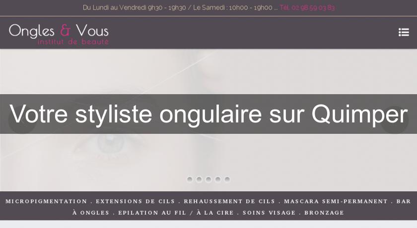 Votre styliste ongulaire sur Quimper Votre styliste ongulaire sur Quimper