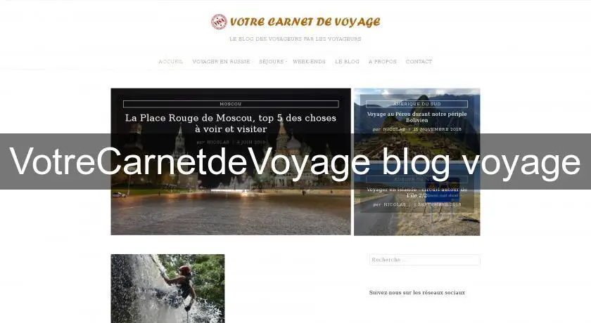 VotreCarnetdeVoyage blog voyage