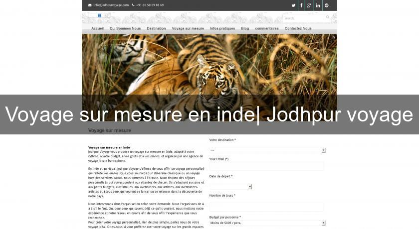 Voyage sur mesure en inde| Jodhpur voyage Voyage sur mesure en inde| Jodhpur voyage