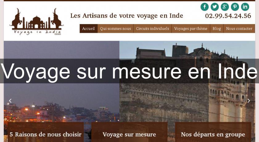 Voyage sur mesure en Inde