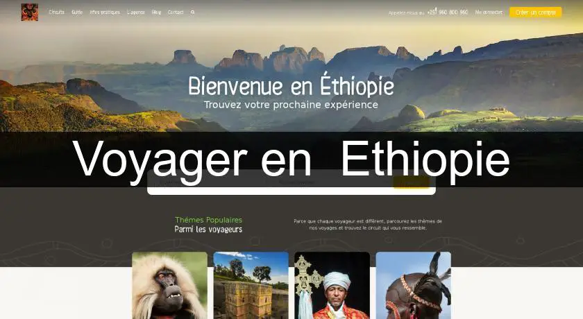 Voyager en  Ethiopie