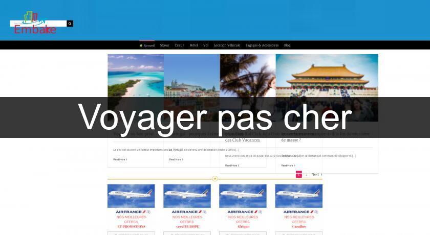 Voyager pas cher Voyager pas cher