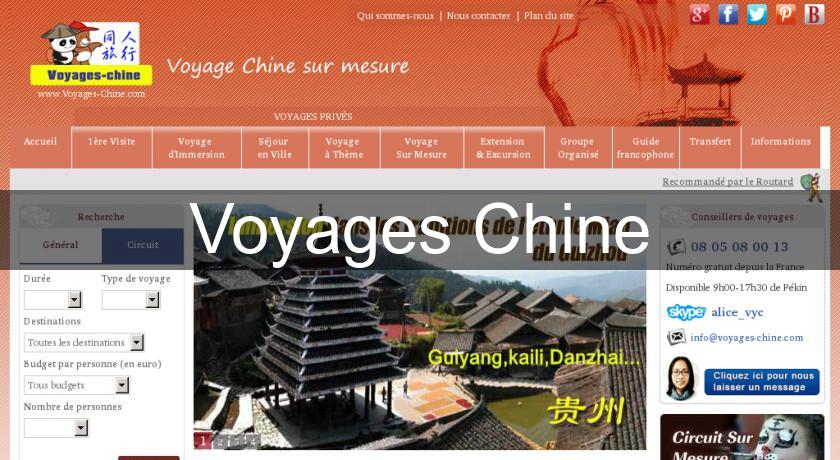 Voyages Chine