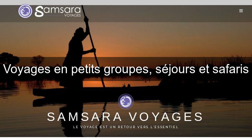 Voyages en petits groupes, séjours et safaris