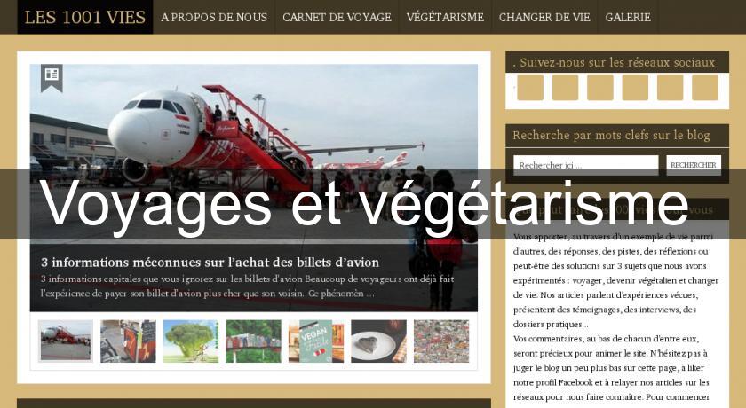 Voyages et végétarisme Voyages et végétarisme