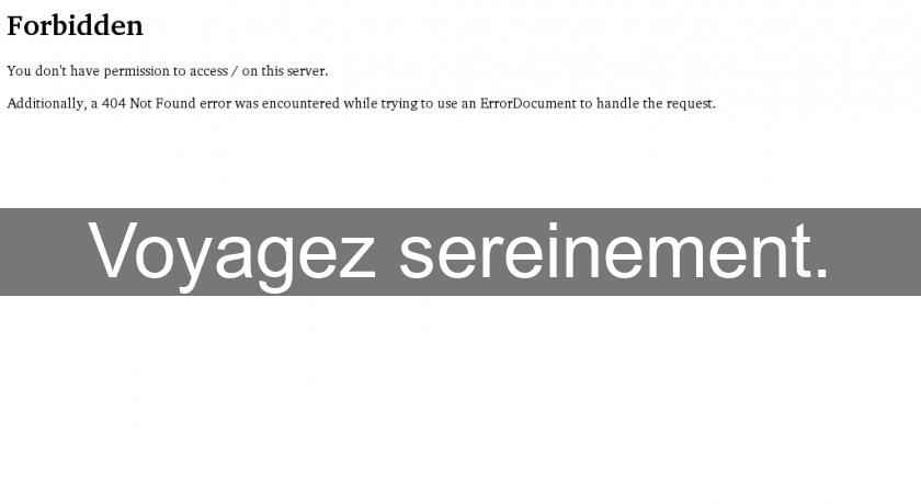 Voyagez sereinement. Voyagez sereinement.