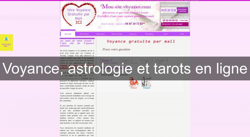 Voyance, astrologie et tarots en ligne Voyance, astrologie et tarots en ligne