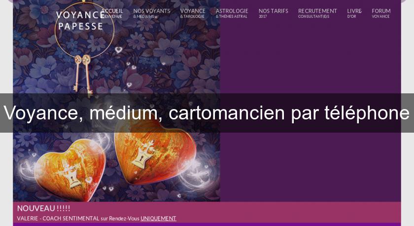 Voyance, médium, cartomancien par téléphone Voyance, médium, cartomancien par téléphone
