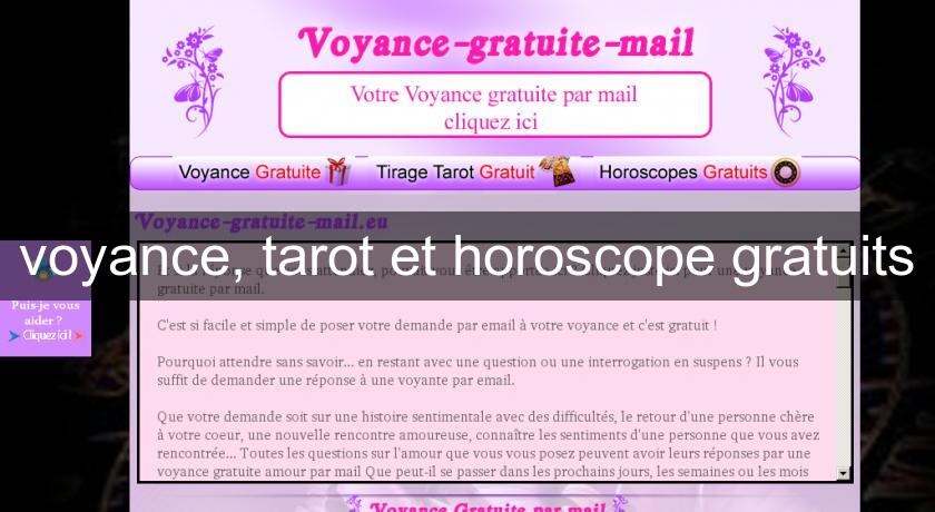 voyance, tarot et horoscope gratuits voyance, tarot et horoscope gratuits