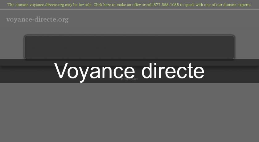Voyance directe Voyance directe