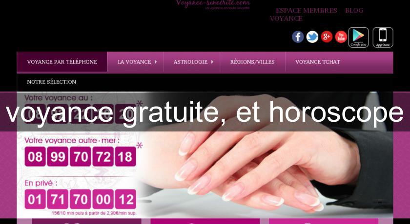 voyance gratuite, et horoscope voyance gratuite, et horoscope