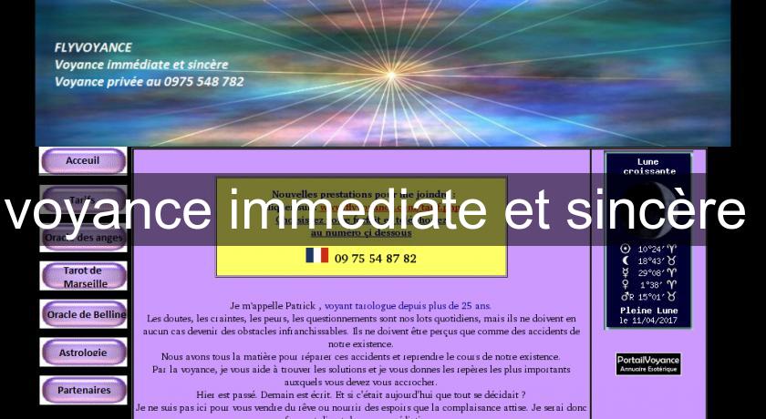 voyance immediate et sincère voyance immediate et sincère