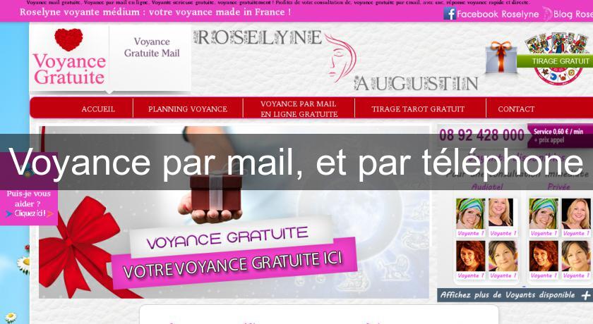 Voyance par mail, et par téléphone Voyance par mail, et par téléphone