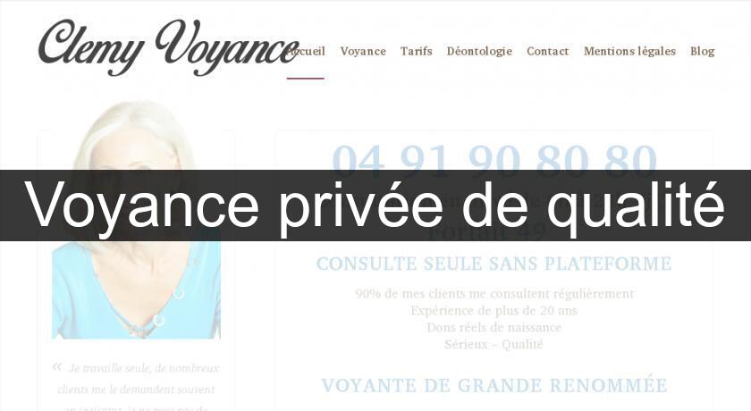 Voyance privée de qualité Voyance privée de qualité