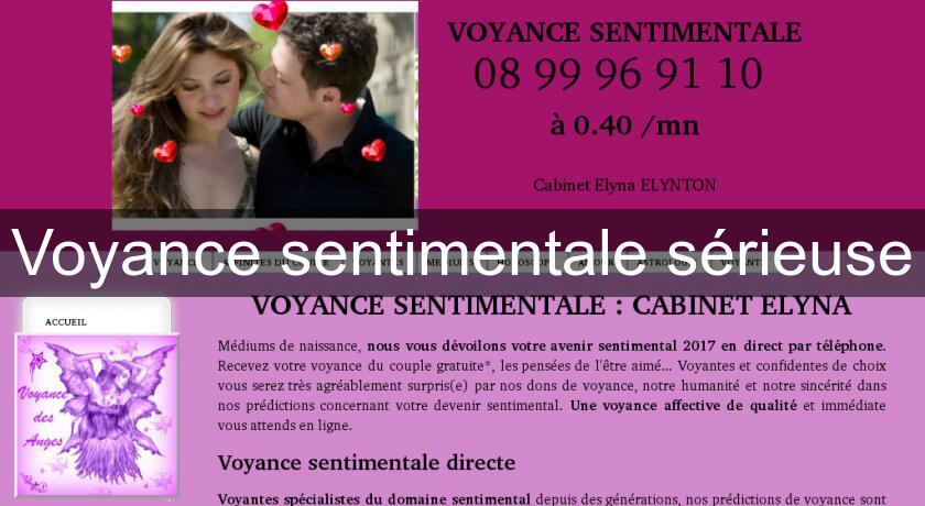 Voyance sentimentale sérieuse Voyance sentimentale sérieuse