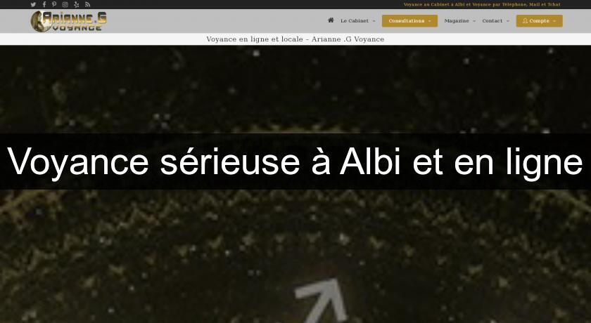 Voyance sérieuse à Albi et en ligne