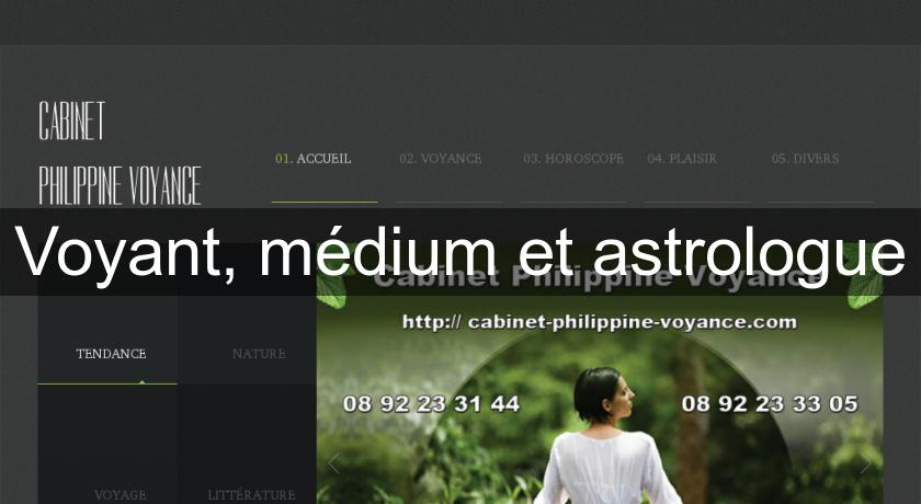Voyant, médium et astrologue Voyant, médium et astrologue