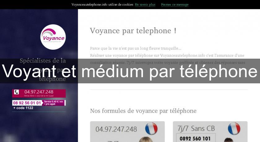 Voyant et médium par téléphone Voyant et médium par téléphone