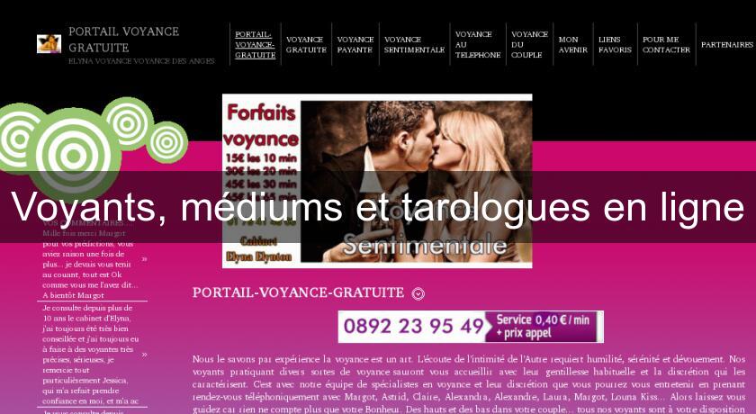 Voyants, médiums et tarologues en ligne Voyants, médiums et tarologues en ligne