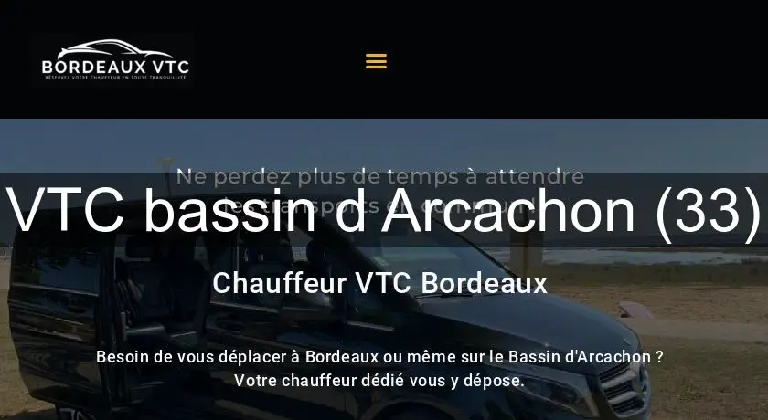 VTC bassin d'Arcachon (33)