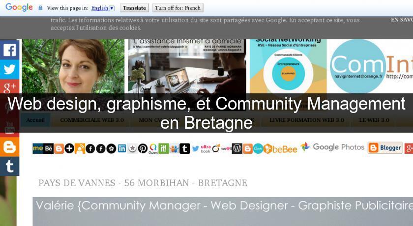 Web design, graphisme, et Community Management en Bretagne