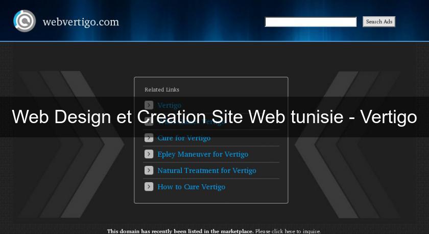 Web Design et Creation Site Web tunisie - Vertigo