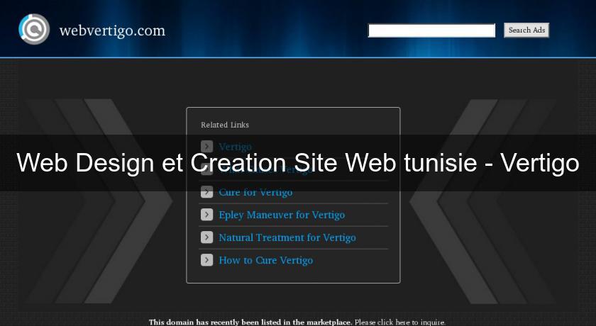 Web Design et Creation Site Web tunisie - Vertigo Web Design et Creation Site Web tunisie - Vertigo