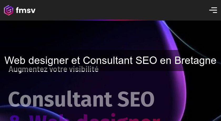 Web designer et Consultant SEO en Bretagne