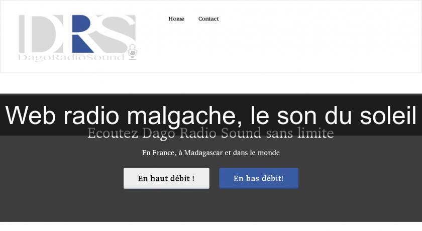 Web radio malgache, le son du soleil Web radio malgache, le son du soleil