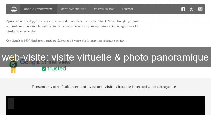 web-visite: visite virtuelle & photo panoramique