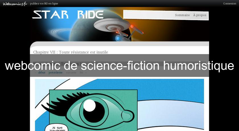 webcomic de science-fiction humoristique webcomic de science-fiction humoristique