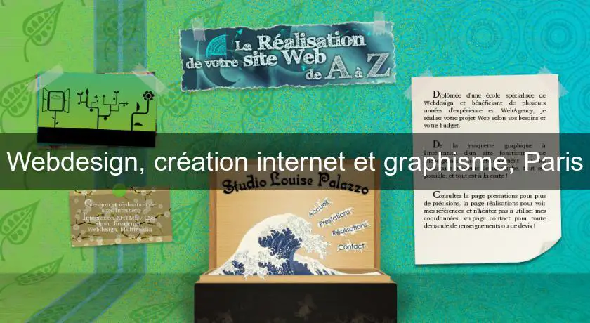 Webdesign, création internet et graphisme, Paris