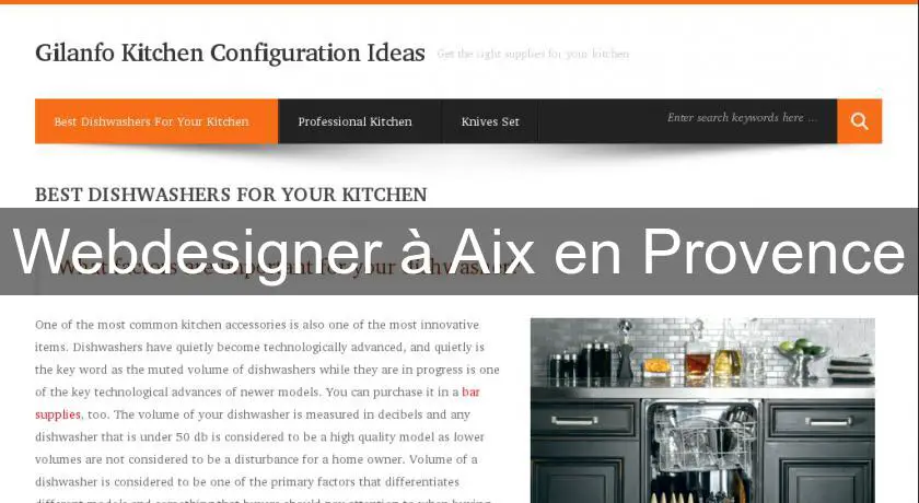 Webdesigner à Aix en Provence