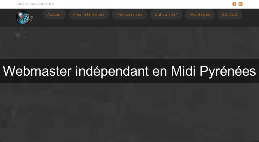 Webmaster indépendant en Midi Pyrénées