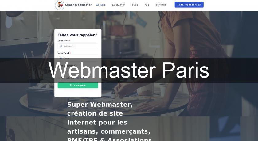 Webmaster Paris Webmaster Paris