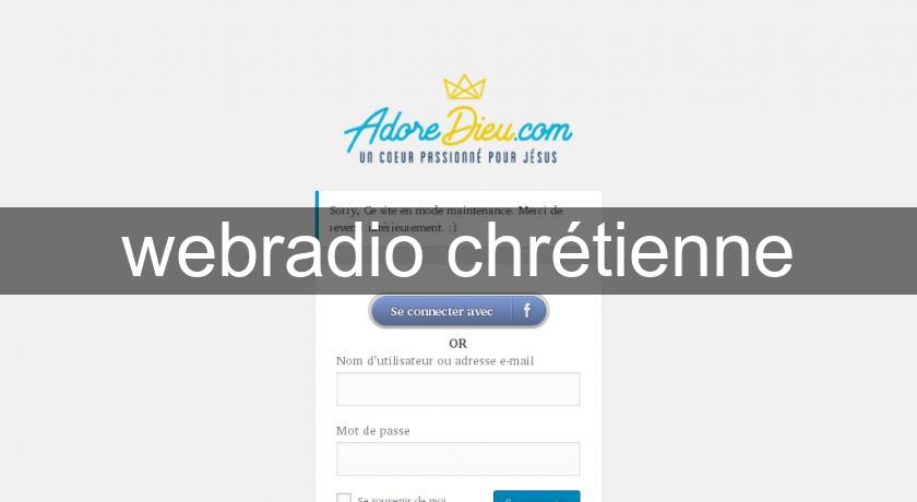 webradio chrétienne