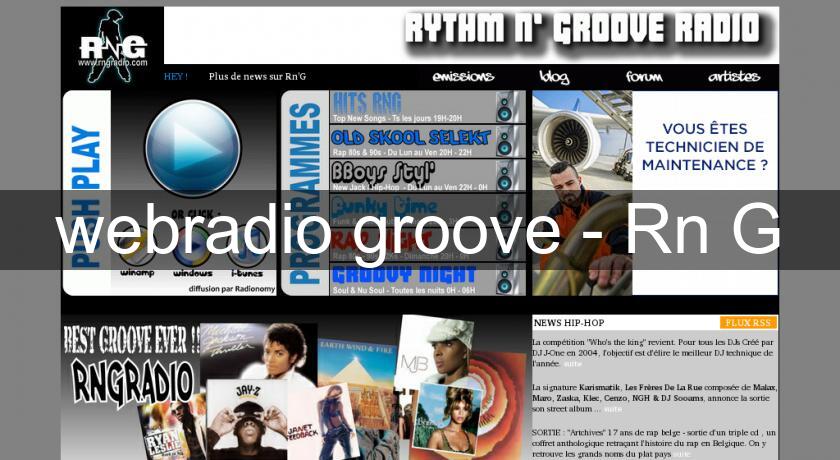 webradio groove - Rn'G webradio groove - Rn'G