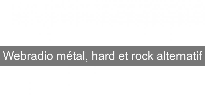 Webradio métal, hard et rock alternatif