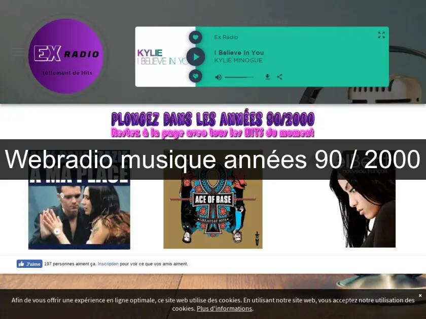 Webradio musique années 90 / 2000