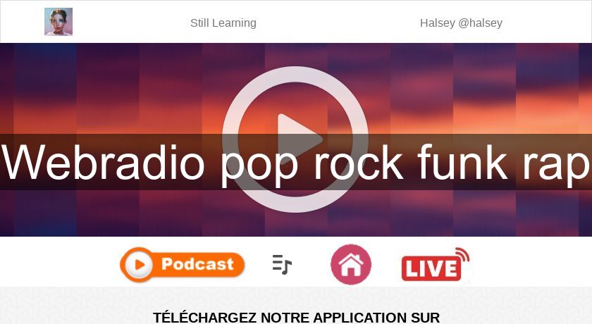 Webradio pop rock funk rap Webradio pop rock funk rap
