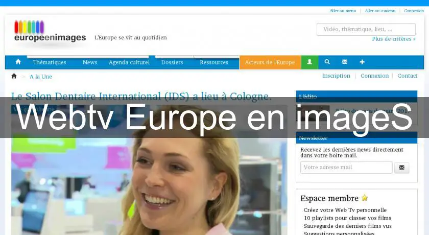 Webtv Europe en imageS
