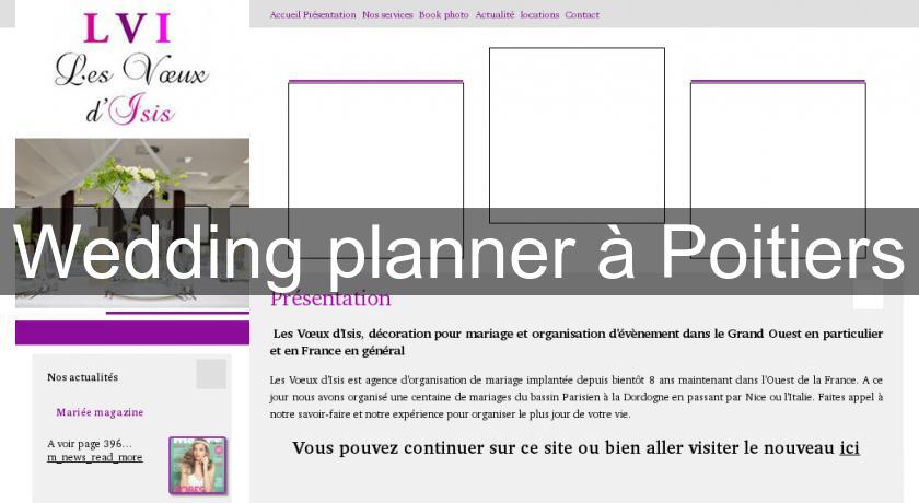 Wedding planner à Poitiers Wedding planner à Poitiers