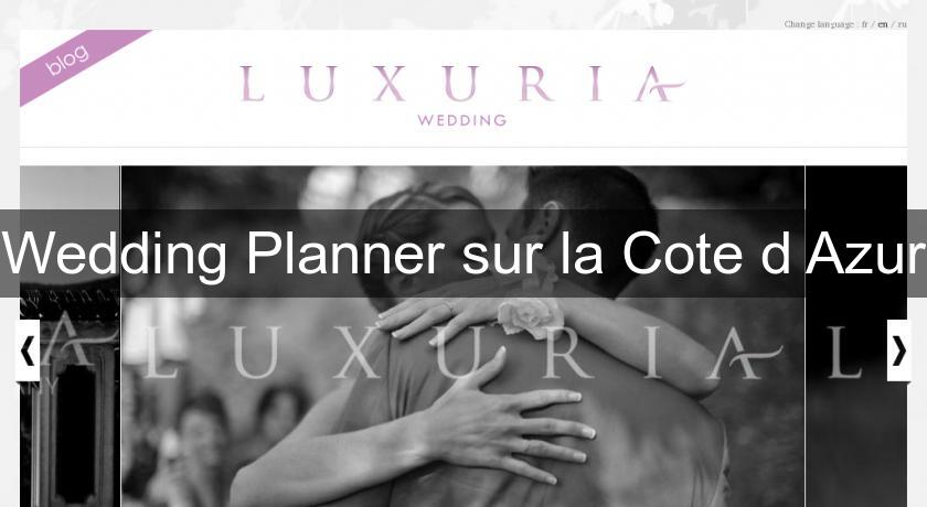 Wedding Planner sur la Cote d'Azur
