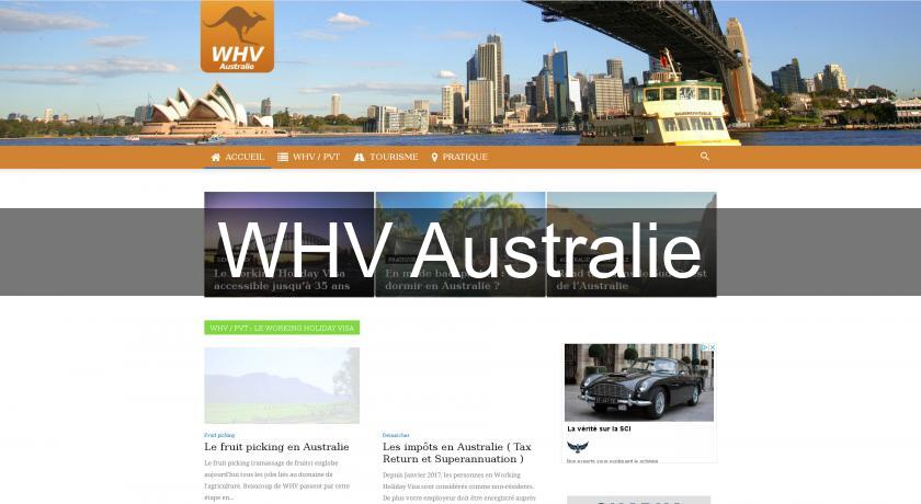 WHV Australie